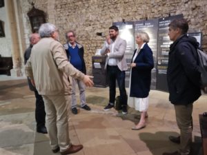 Basilica - visite des élus