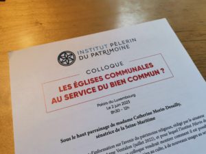 colloque au Sénat les églises au service du bien commun
